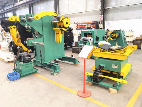 O alimentador de alisador compacto é ideal para o processo de estampagem de aço inoxidável