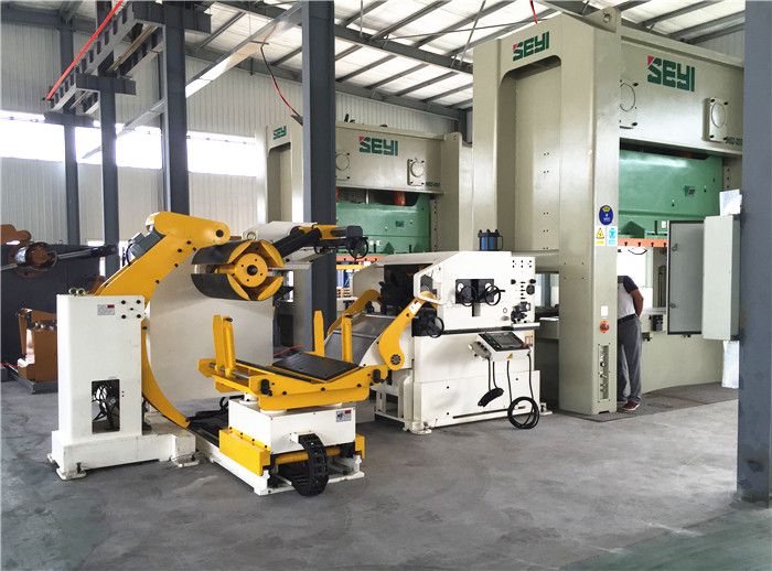 Linha de processamento de bobina compacta