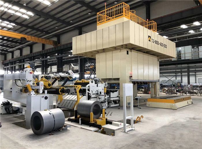 Linha de processamento de bobina de função completa