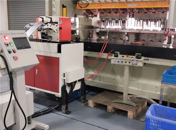 Linha de processamento de bobina de fechamento circular